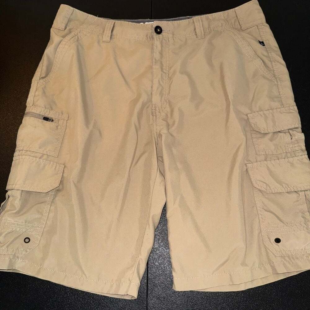 Denali Men's Khaki Cargo Shorts Size 36